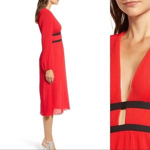 wayf patton plunge dress